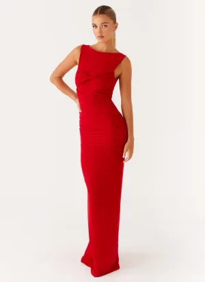 Missy Maxi Dress - Red Kind Light Airy Touch