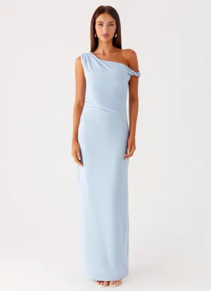 Relax Layers Grab Quick Mckenna Maxi Dress - Blue