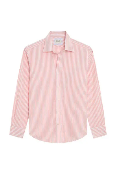 M.J. Bale - Hemming Shirt - Stripe - Coral