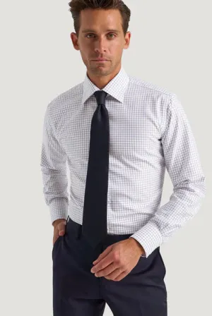 M.J. Bale - McGuinness Shirt - Check - White/Jacaranda