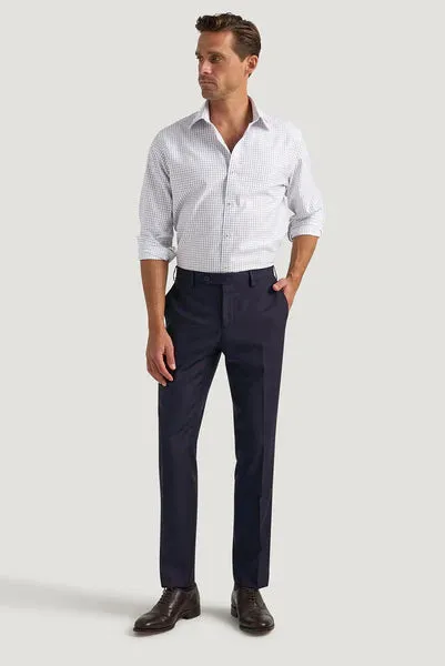 M.J. Bale - McGuinness Shirt - Check - White/Jacaranda