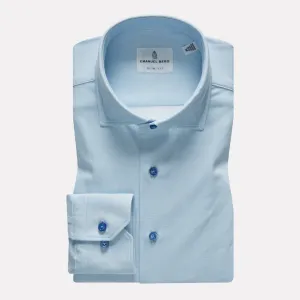 Modern 4Flex Stretch Knit Shirt / Light Blue