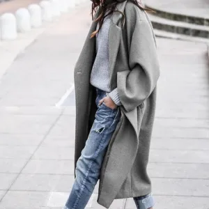 Modern Casual Long Sleeves Coat Jacket
