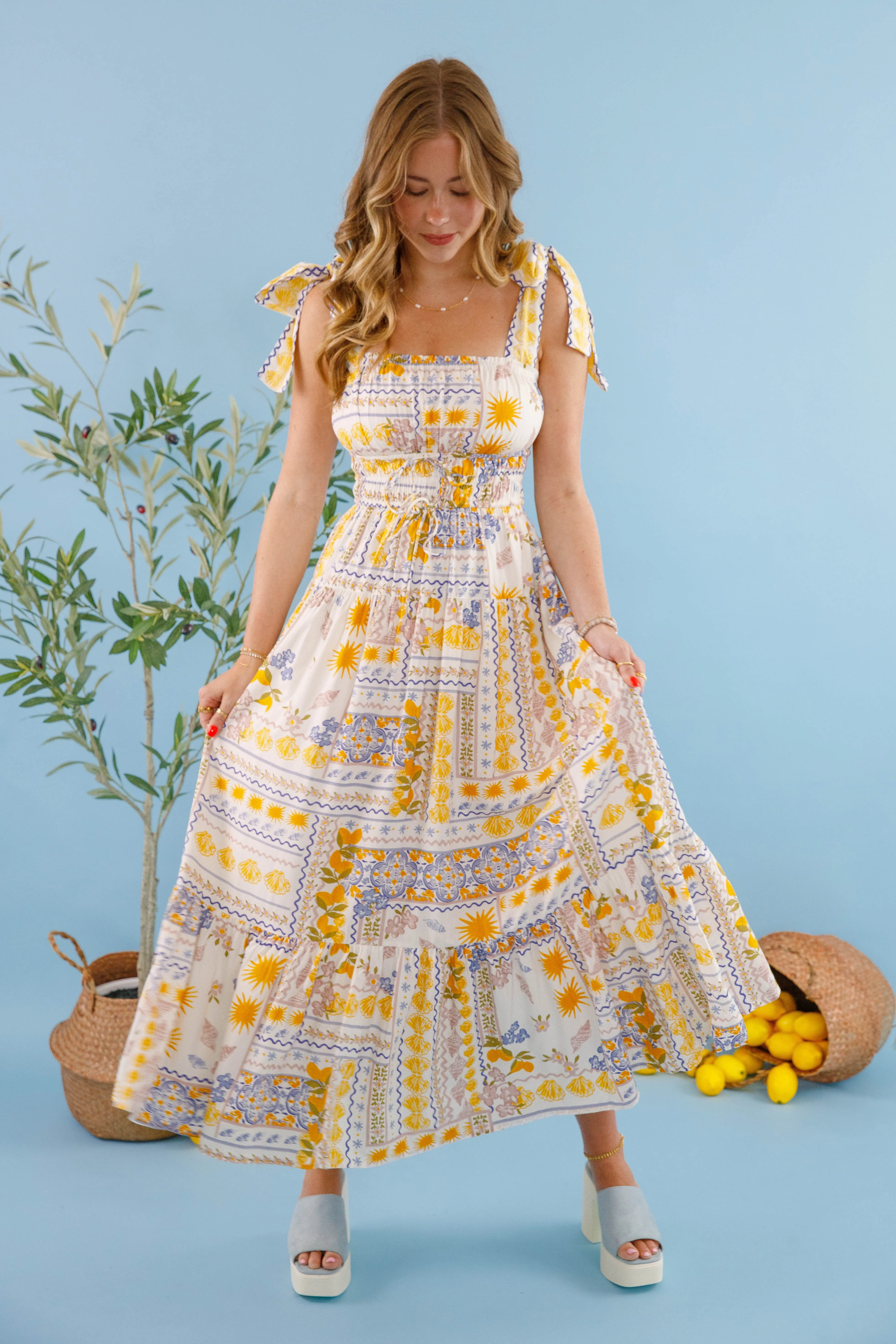 Barcelona Midi Dress Fall Outfit Office Classic