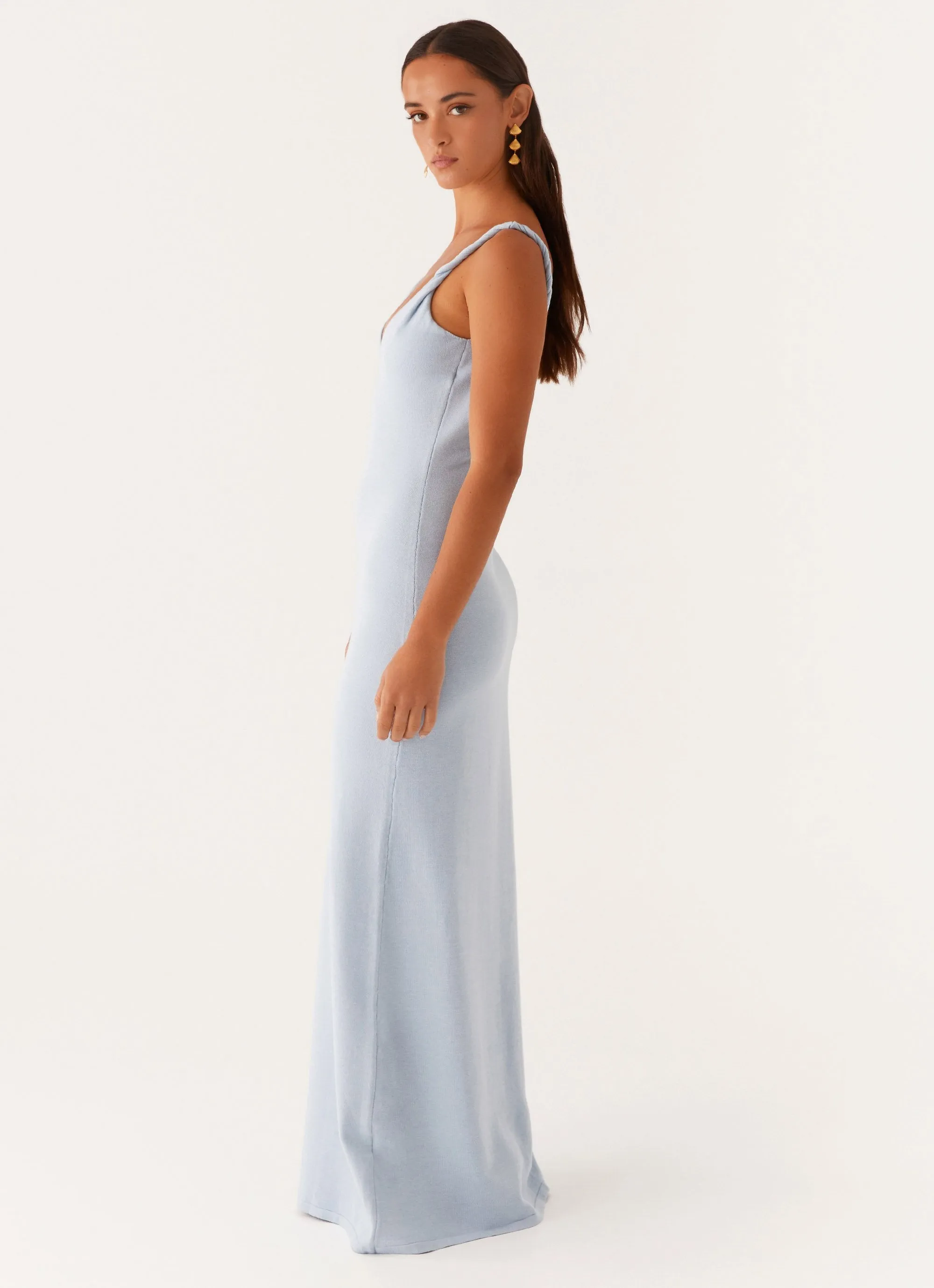 Anastasia Maxi Dress - Blue Elegant Line