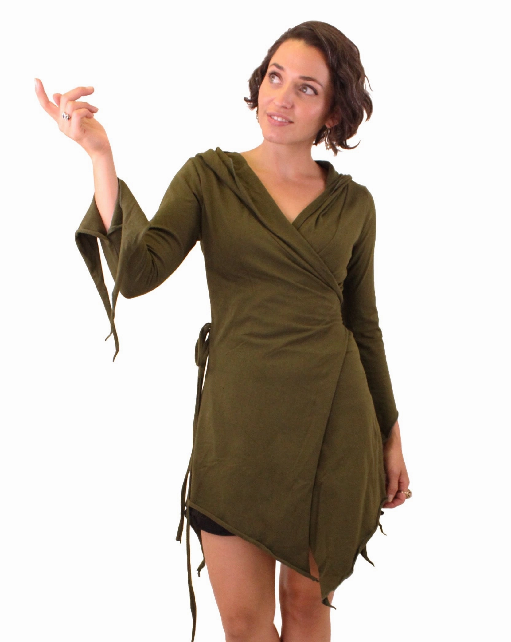 Elven Wrap Top Sun Protective Fabric