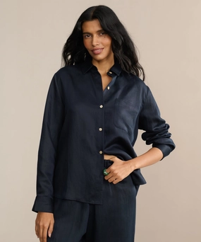 Madeline Shirt Neutral Tone Palette