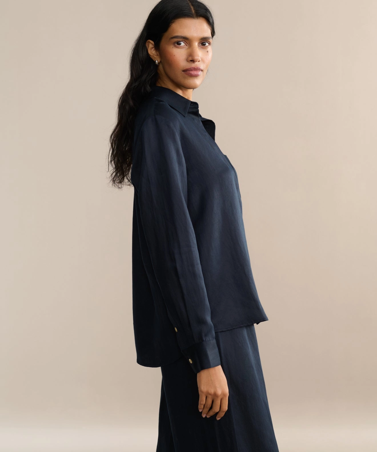 Madeline Shirt Layered Panel Design