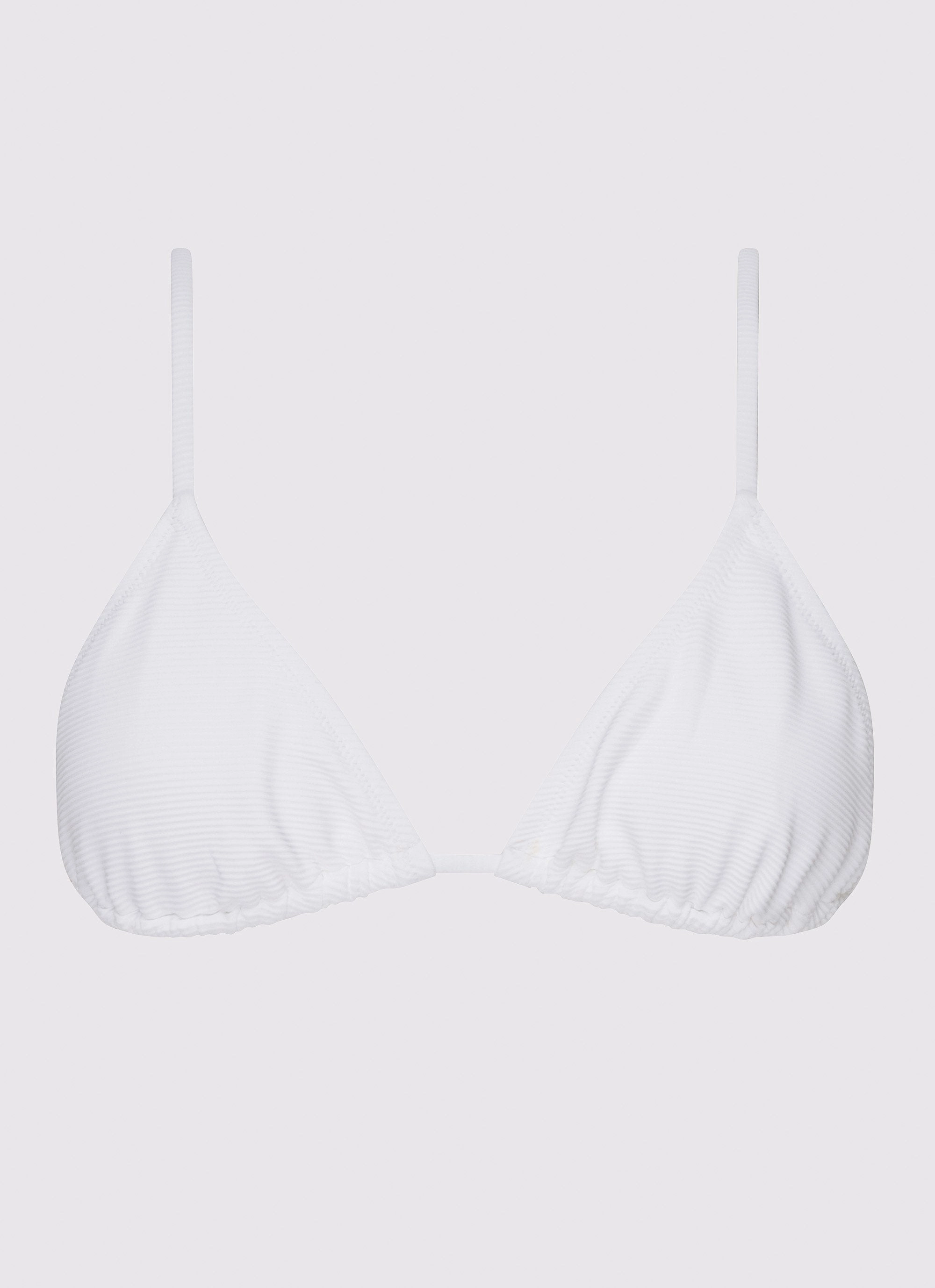 Ventilated Panels Calista Bikini Top - White