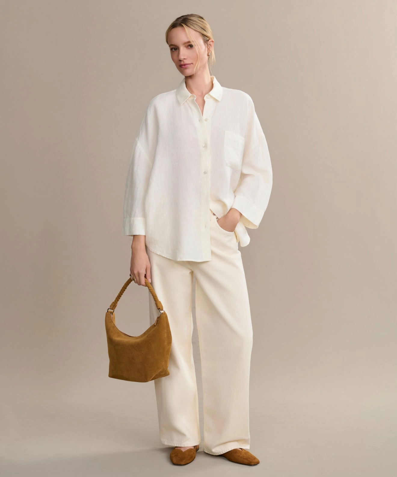 Linen Logan Shirt Friction Reducing Finish Cozy Fit