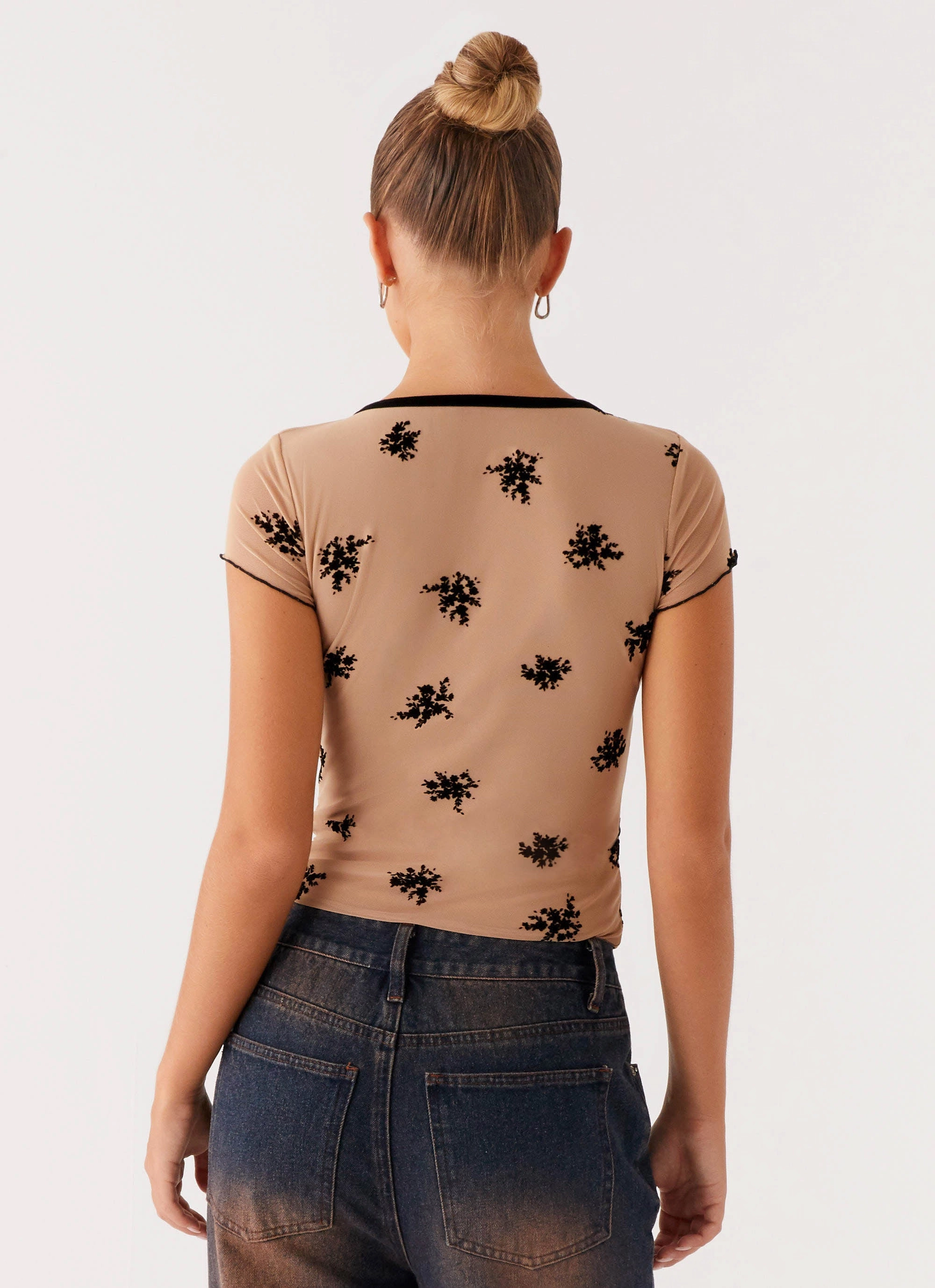 Rocca Top - Nude Quick Dry Tech Lightweight Weave