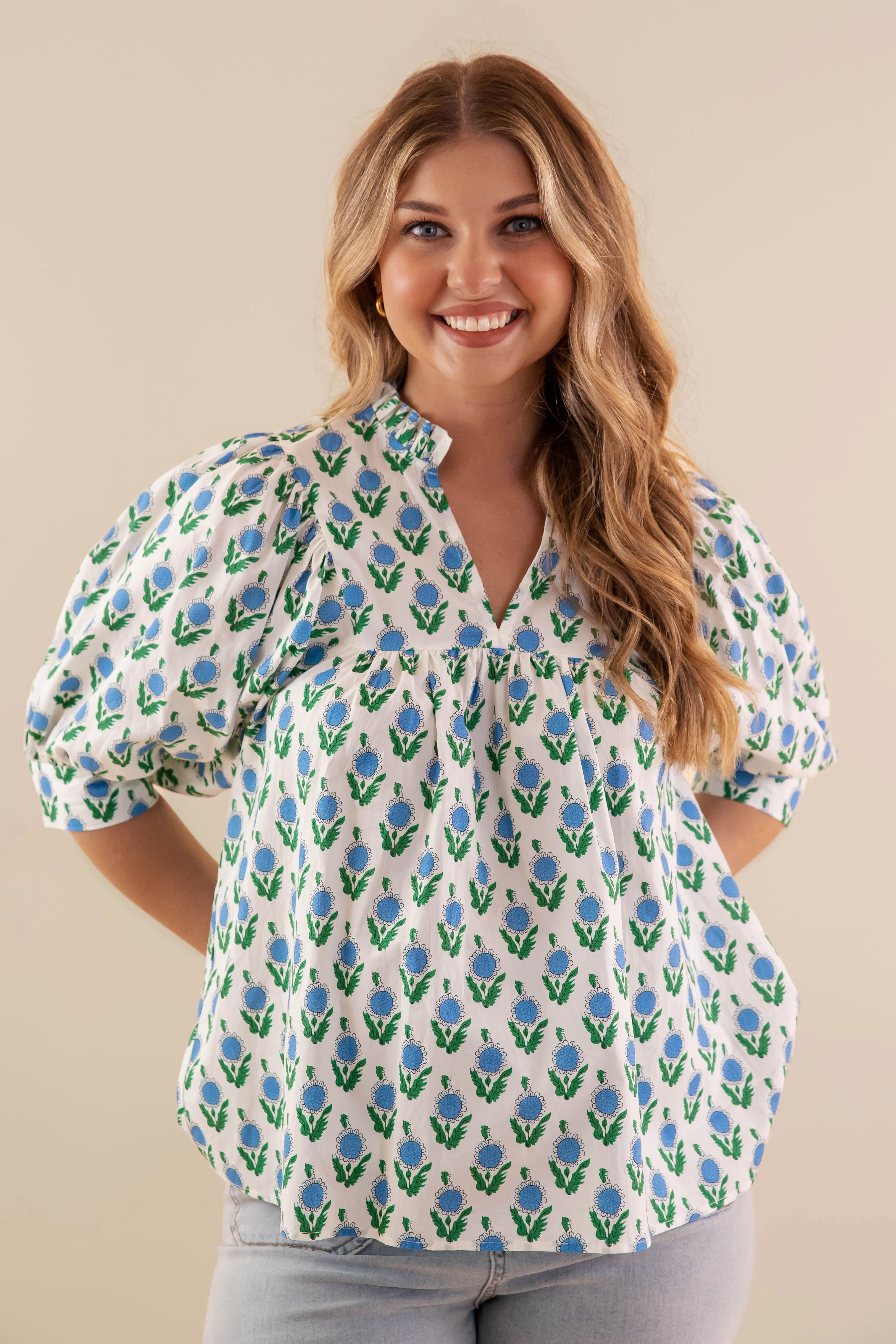 QuickRelease Fastener In My Hands Blouse