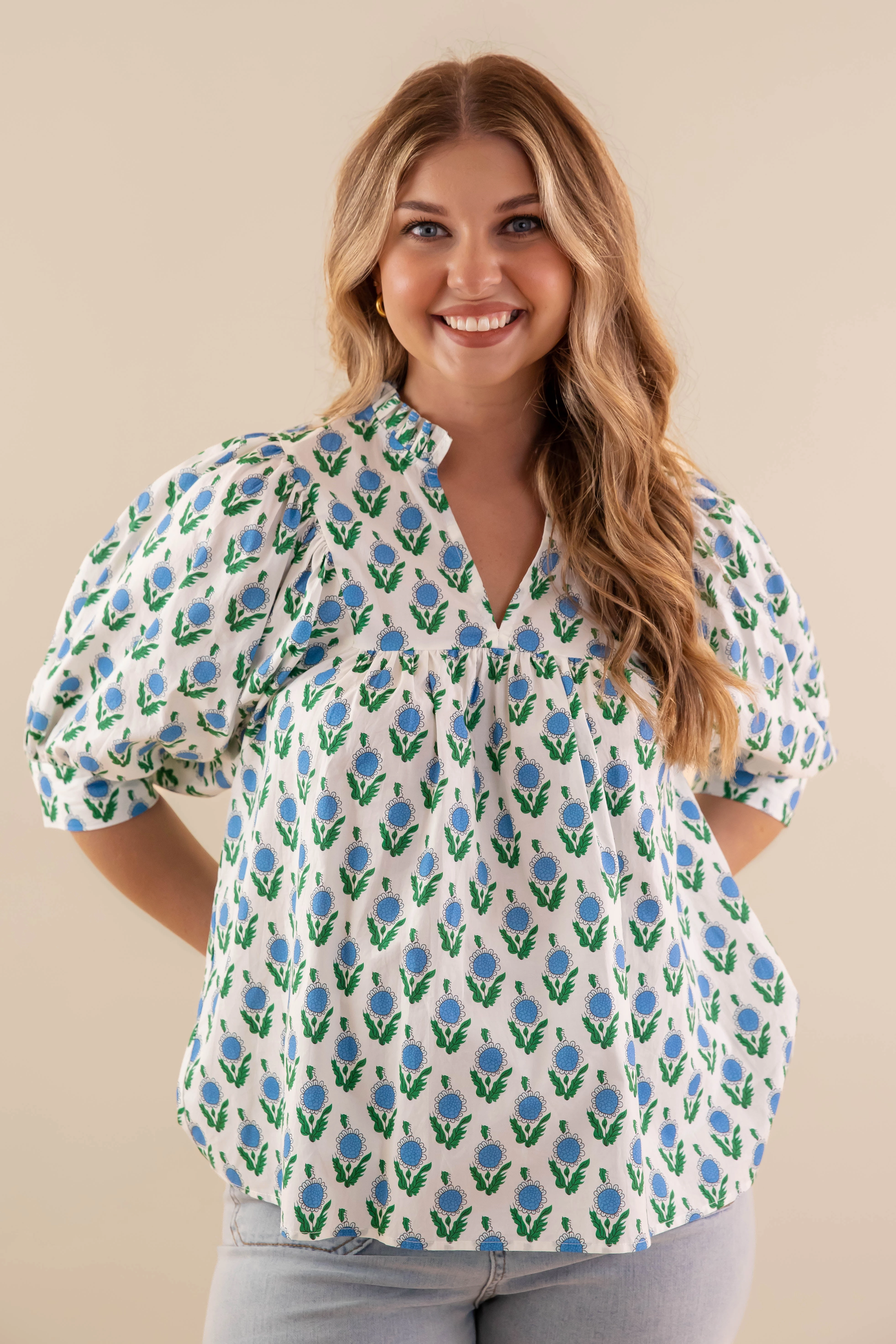 In My Hands Blouse UltraSoft Blend