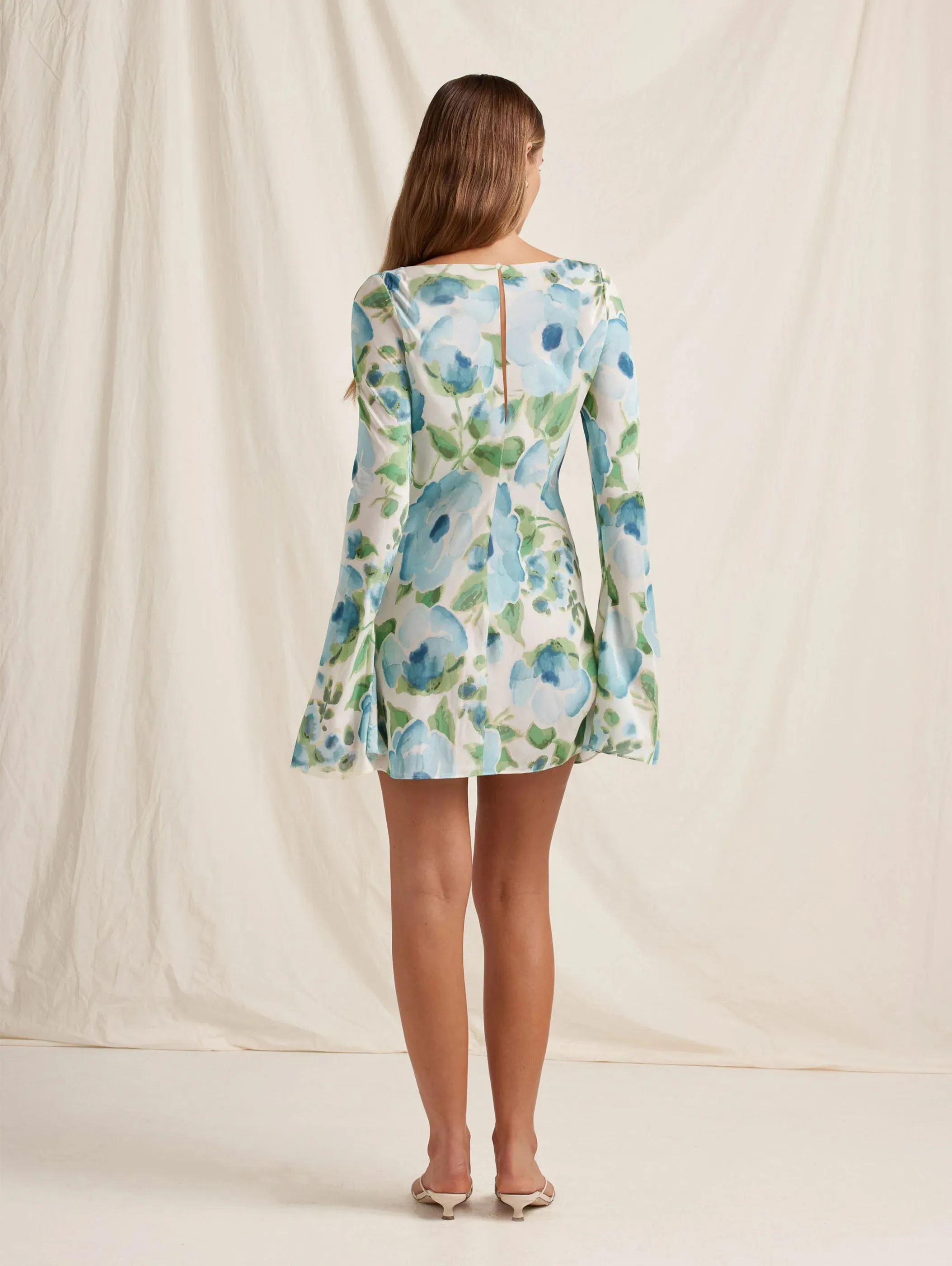 Momento Long Sleeve Mini Dress - Isles