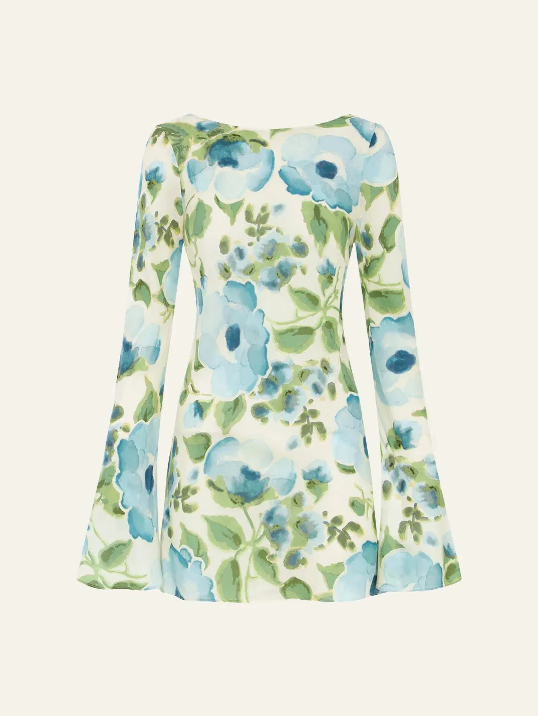 Momento Long Sleeve Mini Dress - Isles