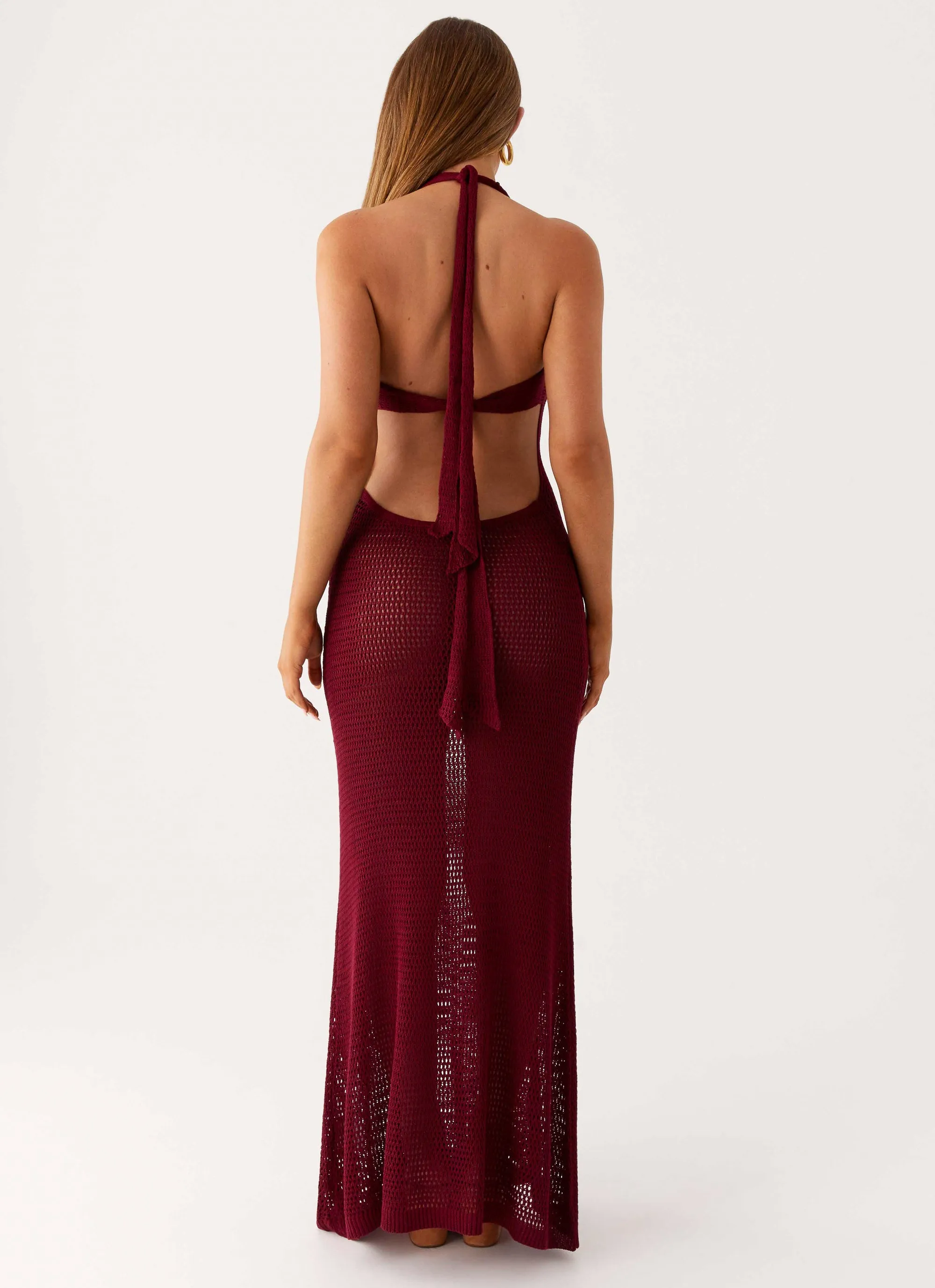 Moon Tide Maxi Dress - Violetta Cozy Texture