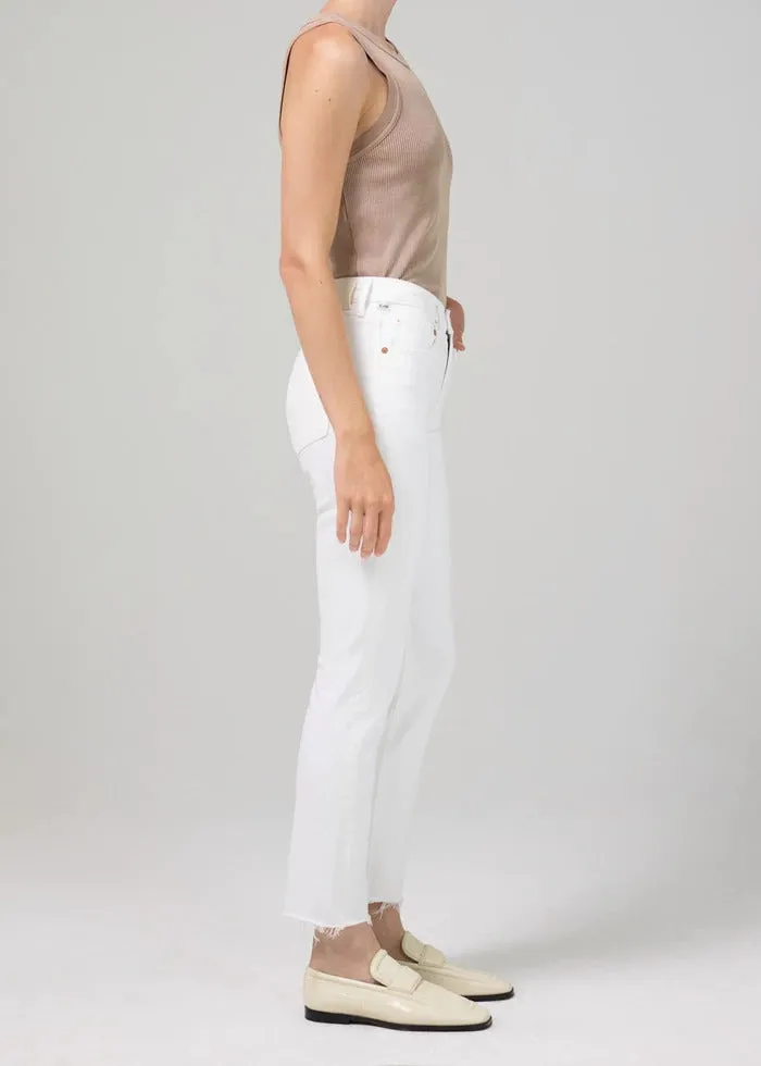 Moonglow Mid Rise Slim Crop Jean