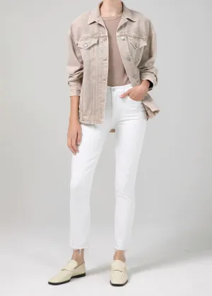 Moonglow Mid Rise Slim Crop Jean