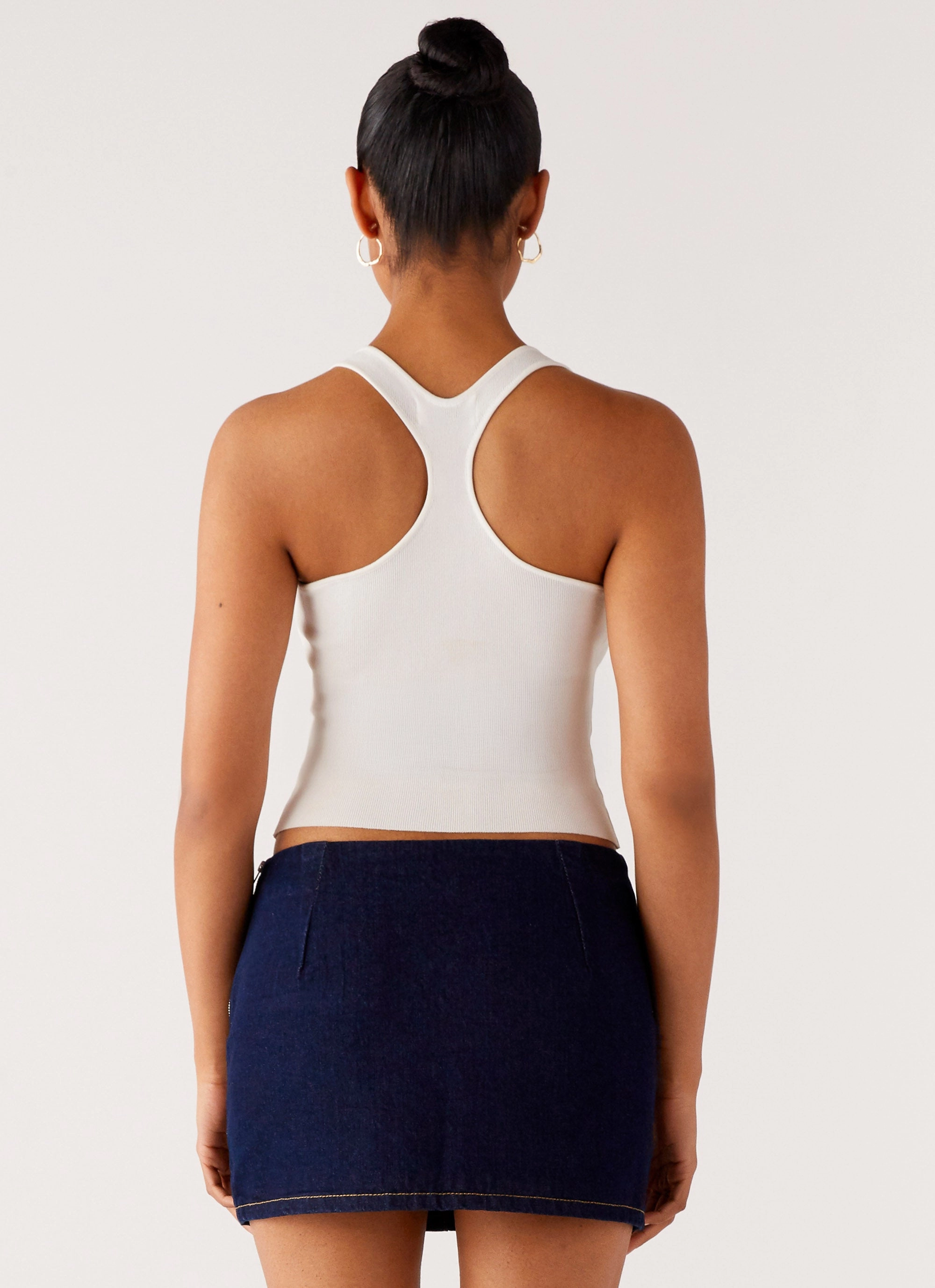 Morrison Denim Mini Skirt - Indigo Weekend Comfort Perfect Look