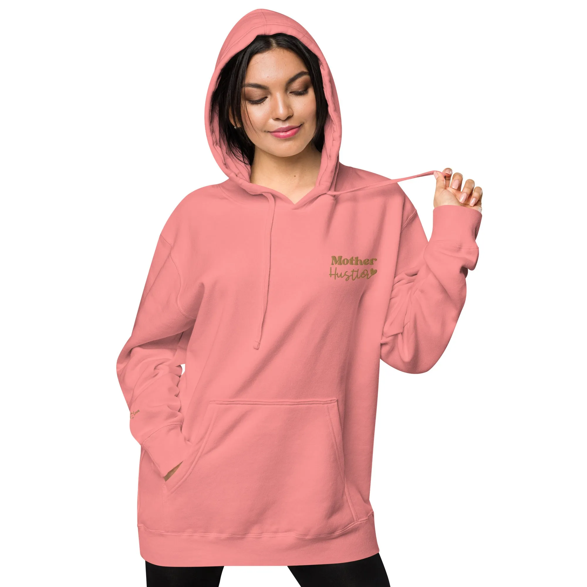 Mother Hustler Pigment-Dyed Hoodie