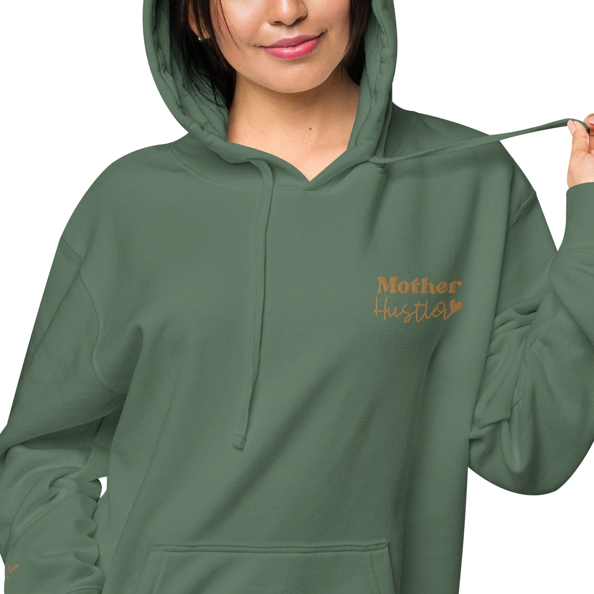 Mother Hustler Pigment-Dyed Hoodie