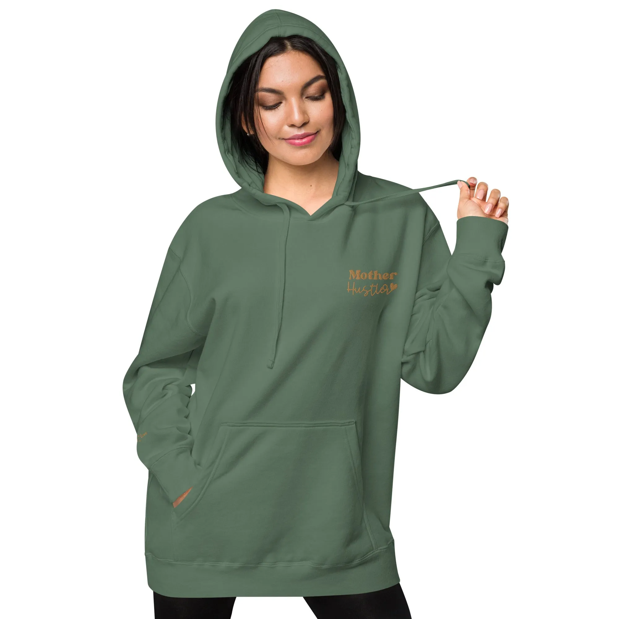 Mother Hustler Pigment-Dyed Hoodie