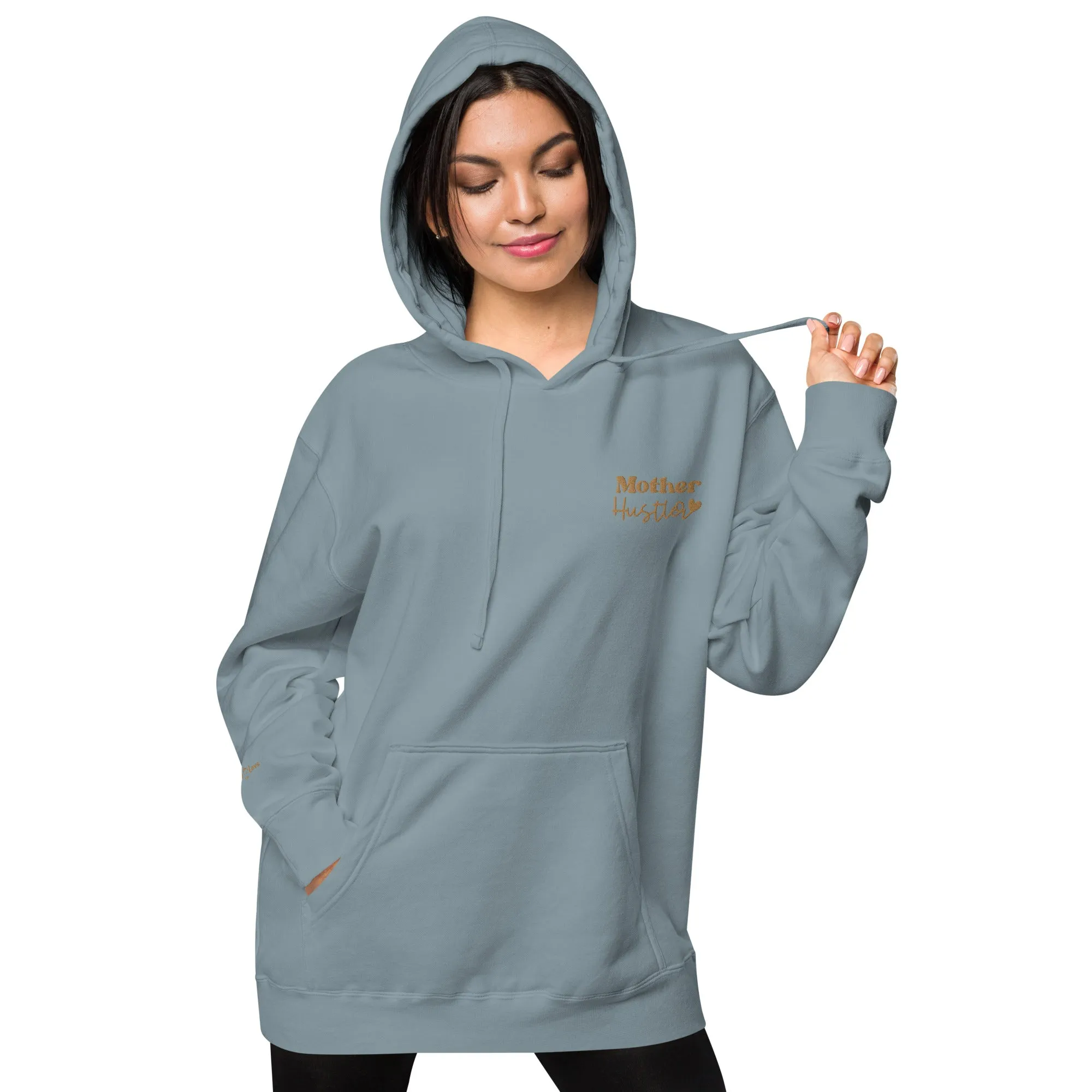 Mother Hustler Pigment-Dyed Hoodie