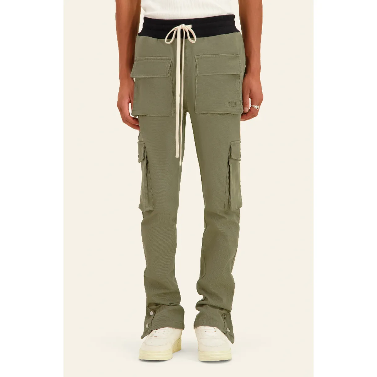 Mouty Khaki Cargo Pants