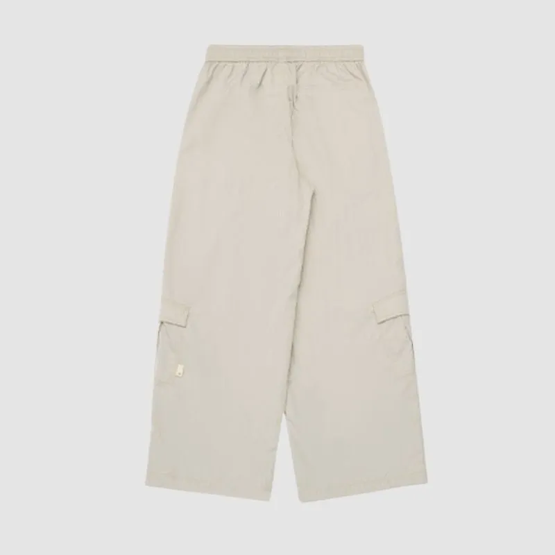 Multi Pocket Patch Solid Color Drawstring Pants