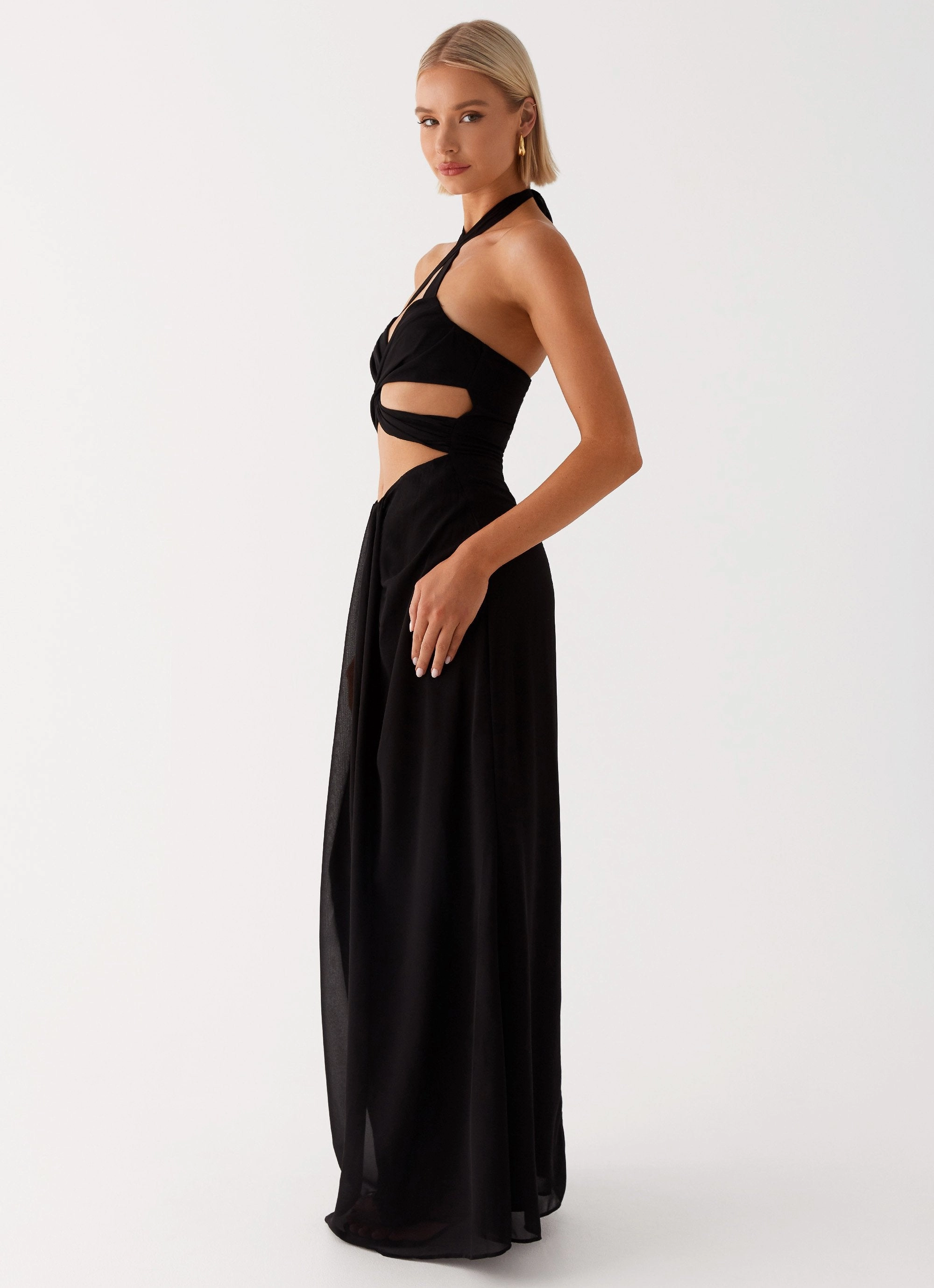 Lady Marmalade Maxi Dress - Black Airy Fit