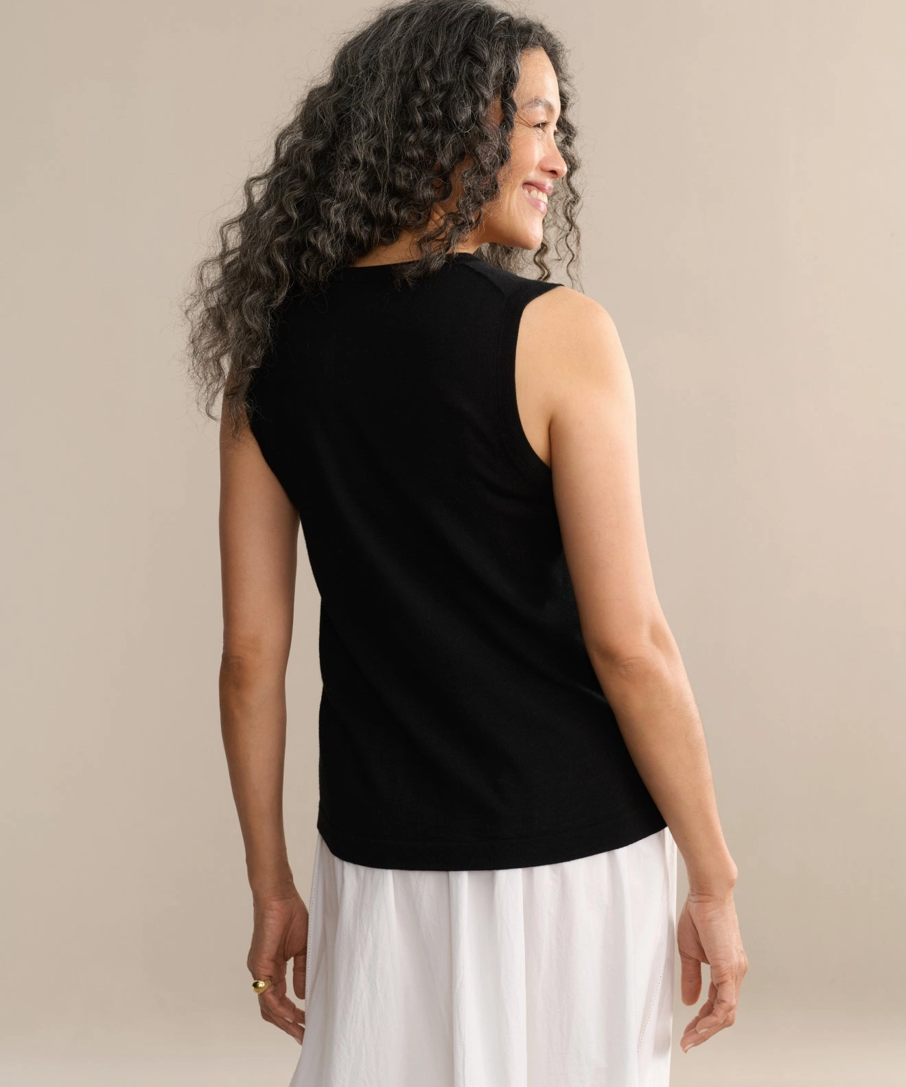 Merino Tank DoubleLayered