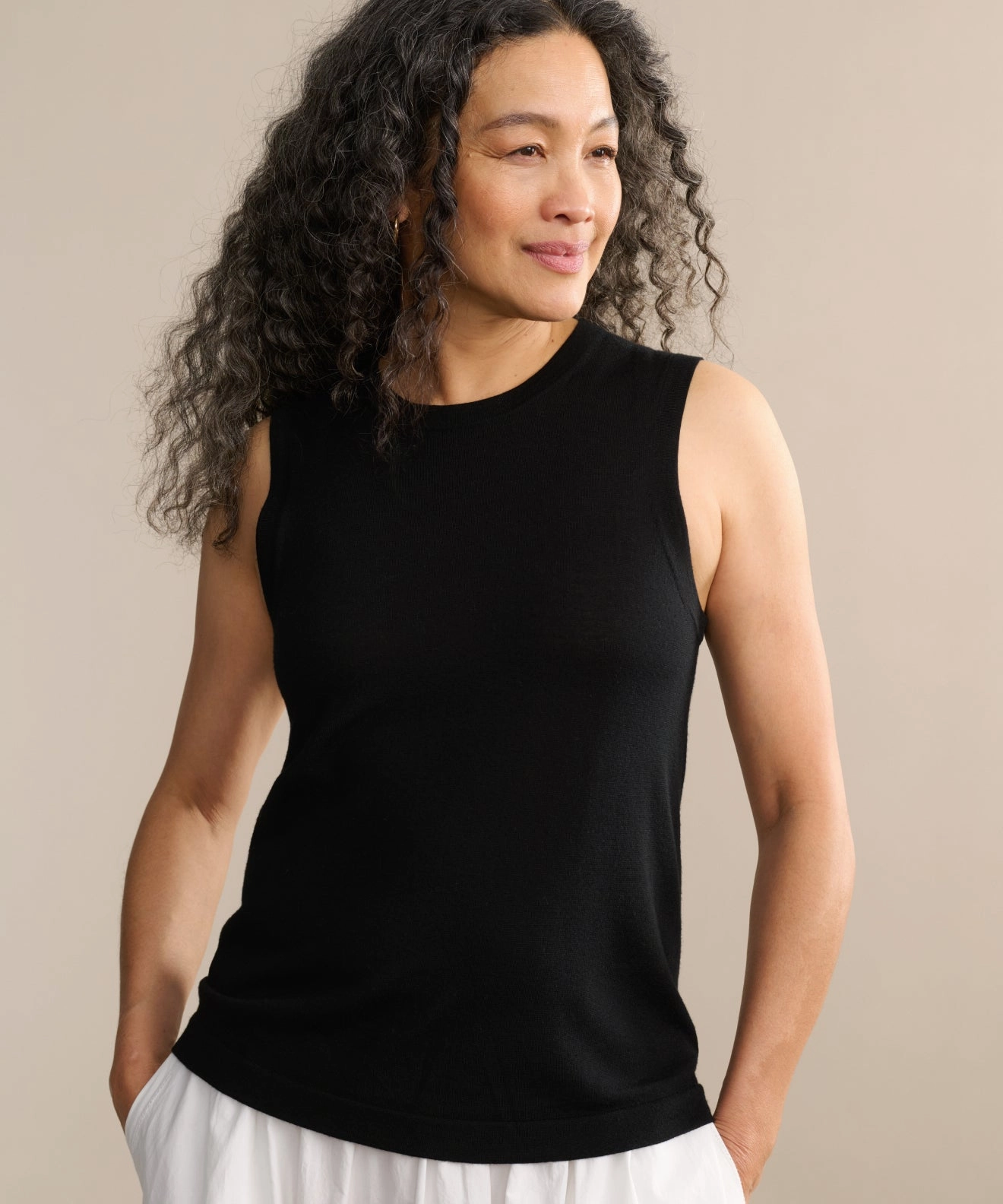 StaticResistantFabric Merino Tank