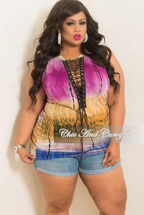 Four Way Stretch Final Sale Plus Size Denim Shorts in Light Blue