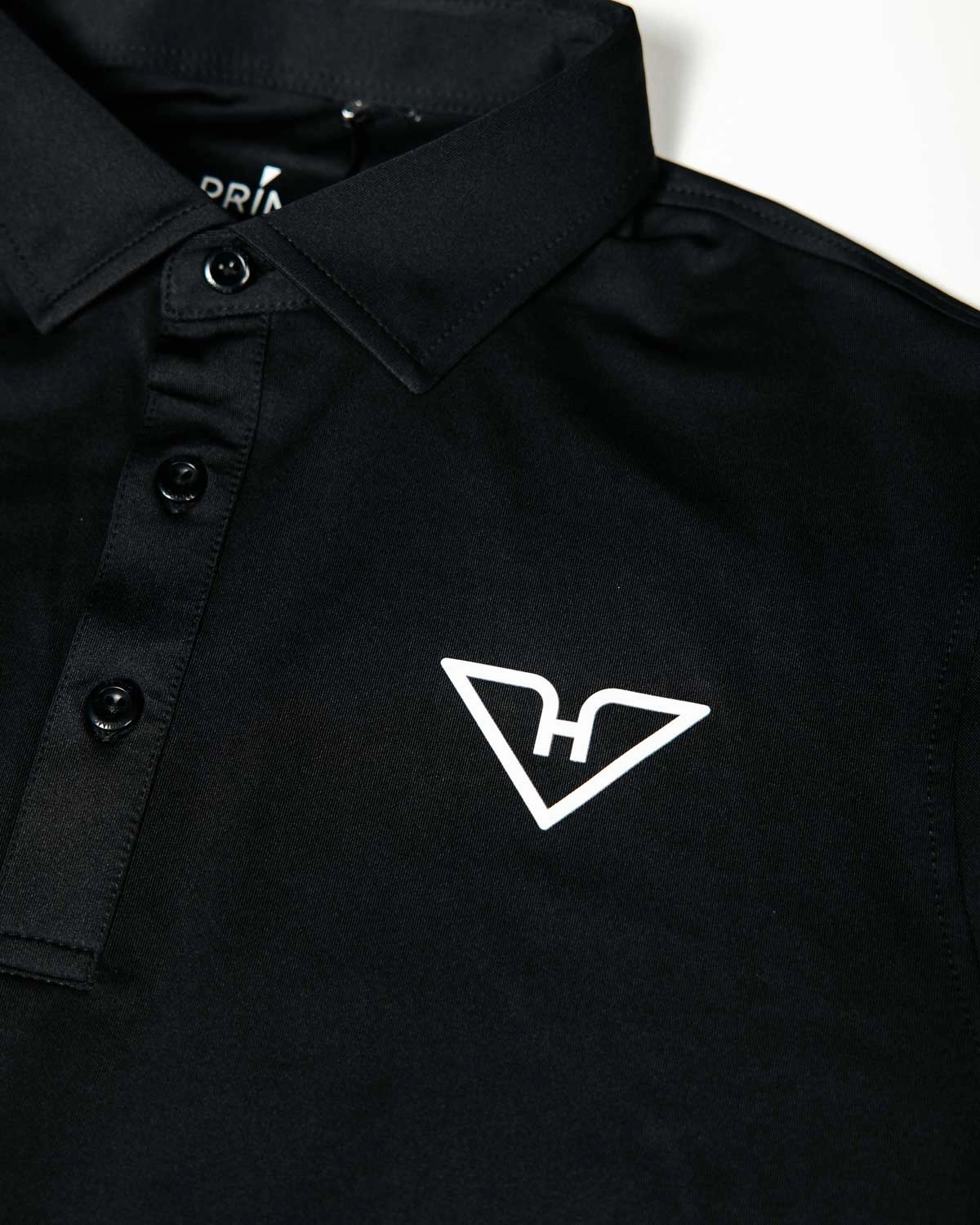 Black HyFlyers Classic Polo Reinforced Hems