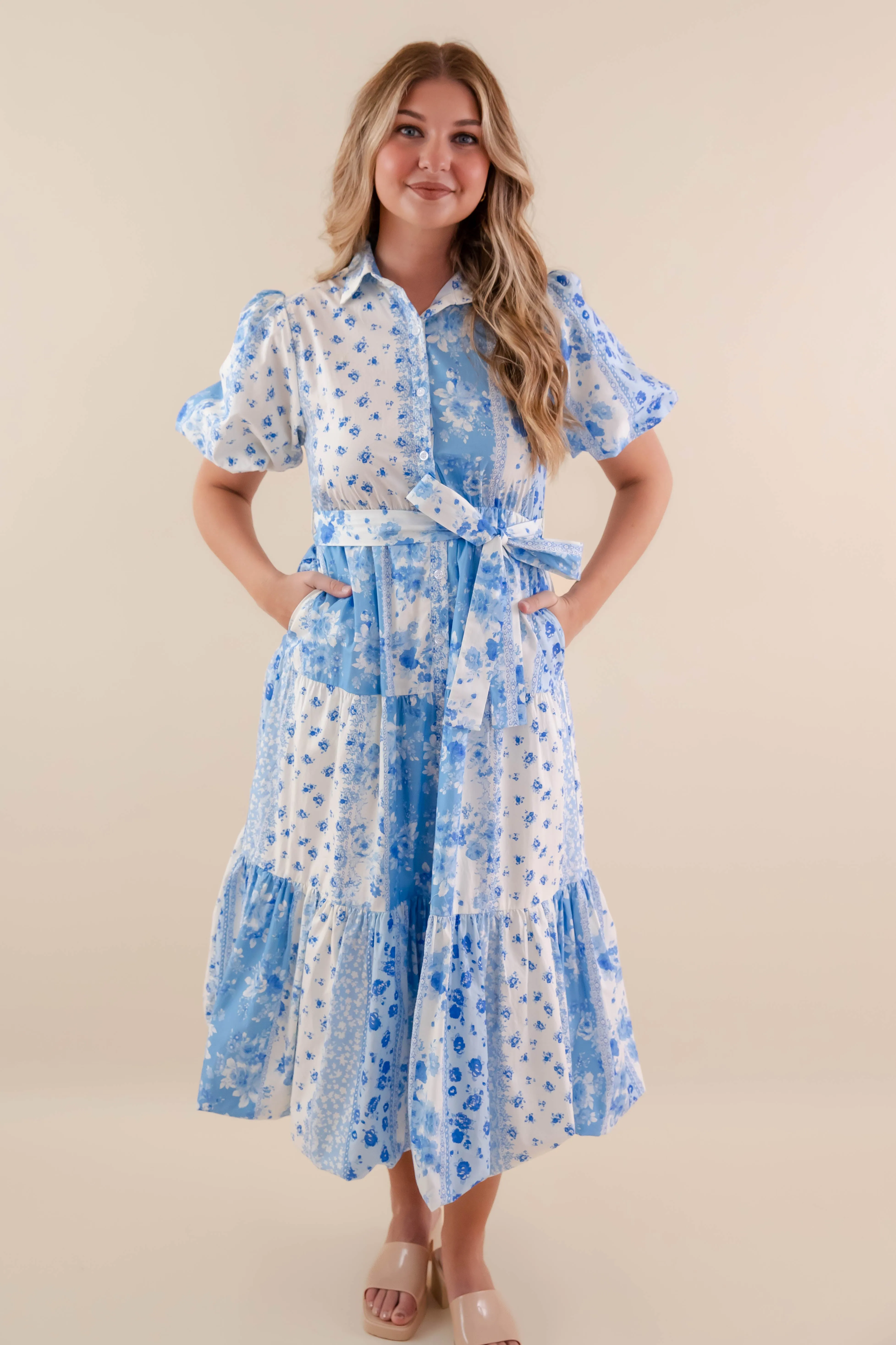 My Palm Beach Midi Dress Tall-Fit