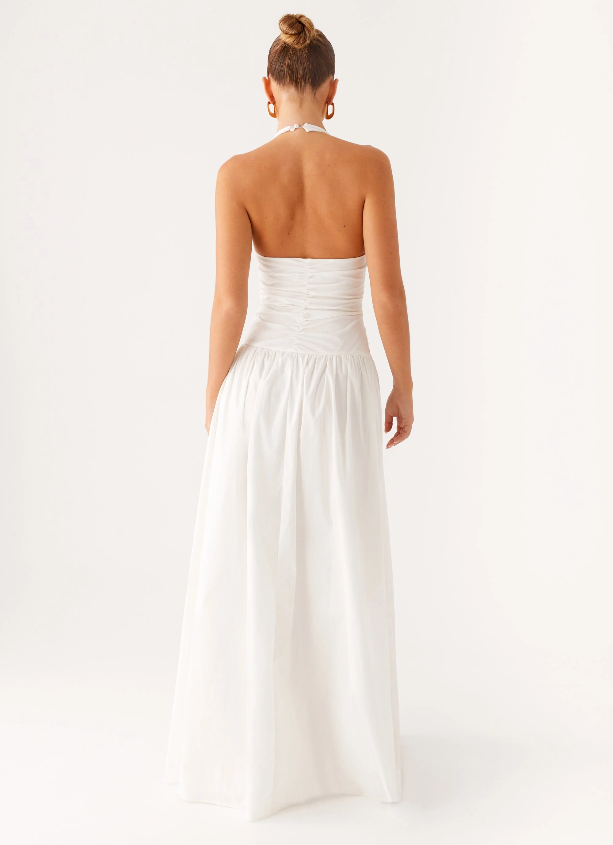 Soft Detail Effortless Pair Narnie Maxi Dress - Ivory