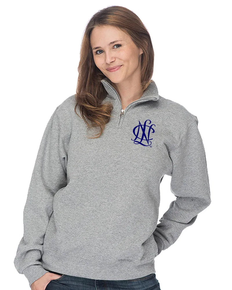 National Charity League Quarter Zip Pullover - Navy
