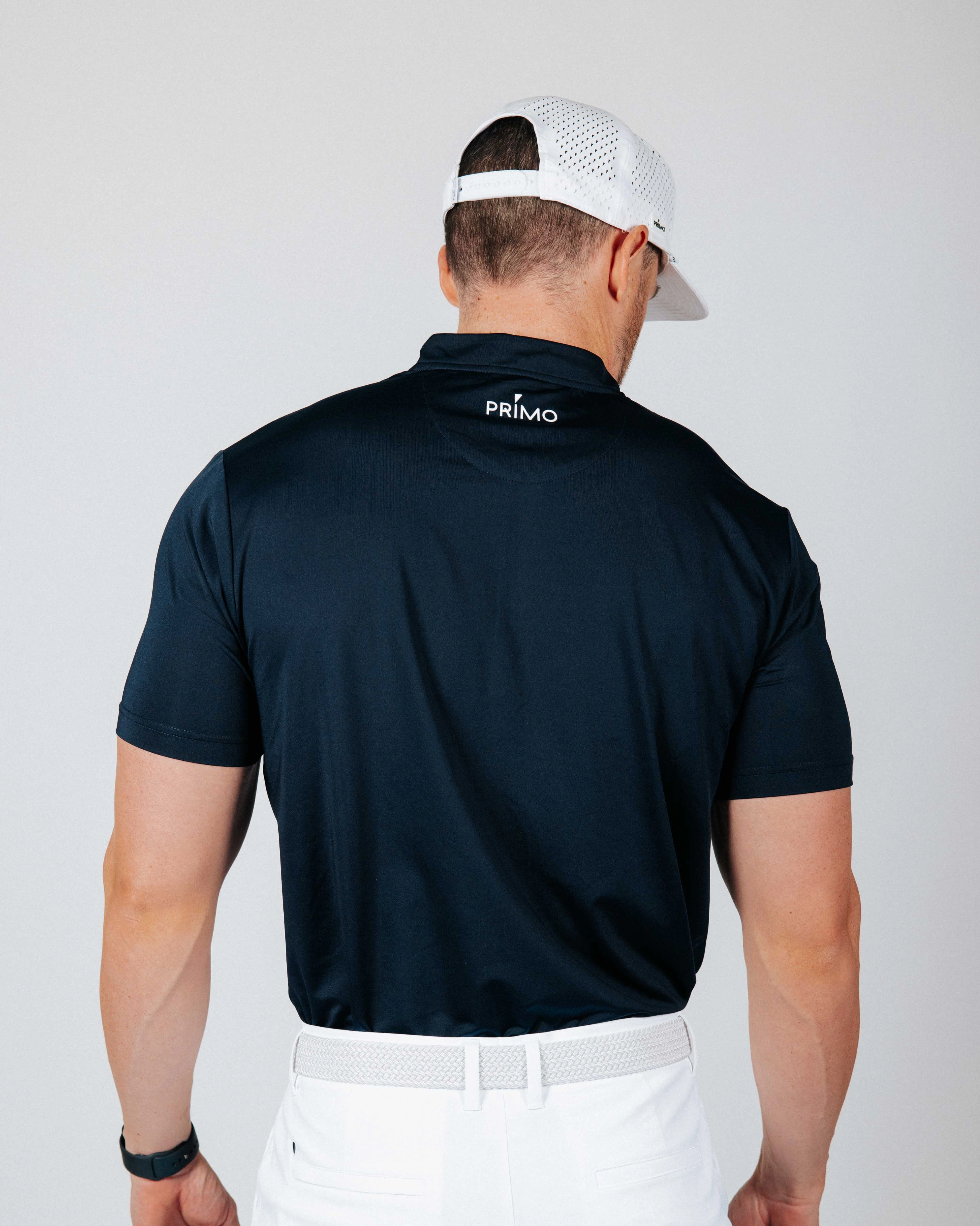 EcoFriendlyBlend Navy Blade Polo