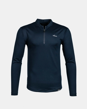 AbrasionResistant Edging Navy Blade Quarter Zip
