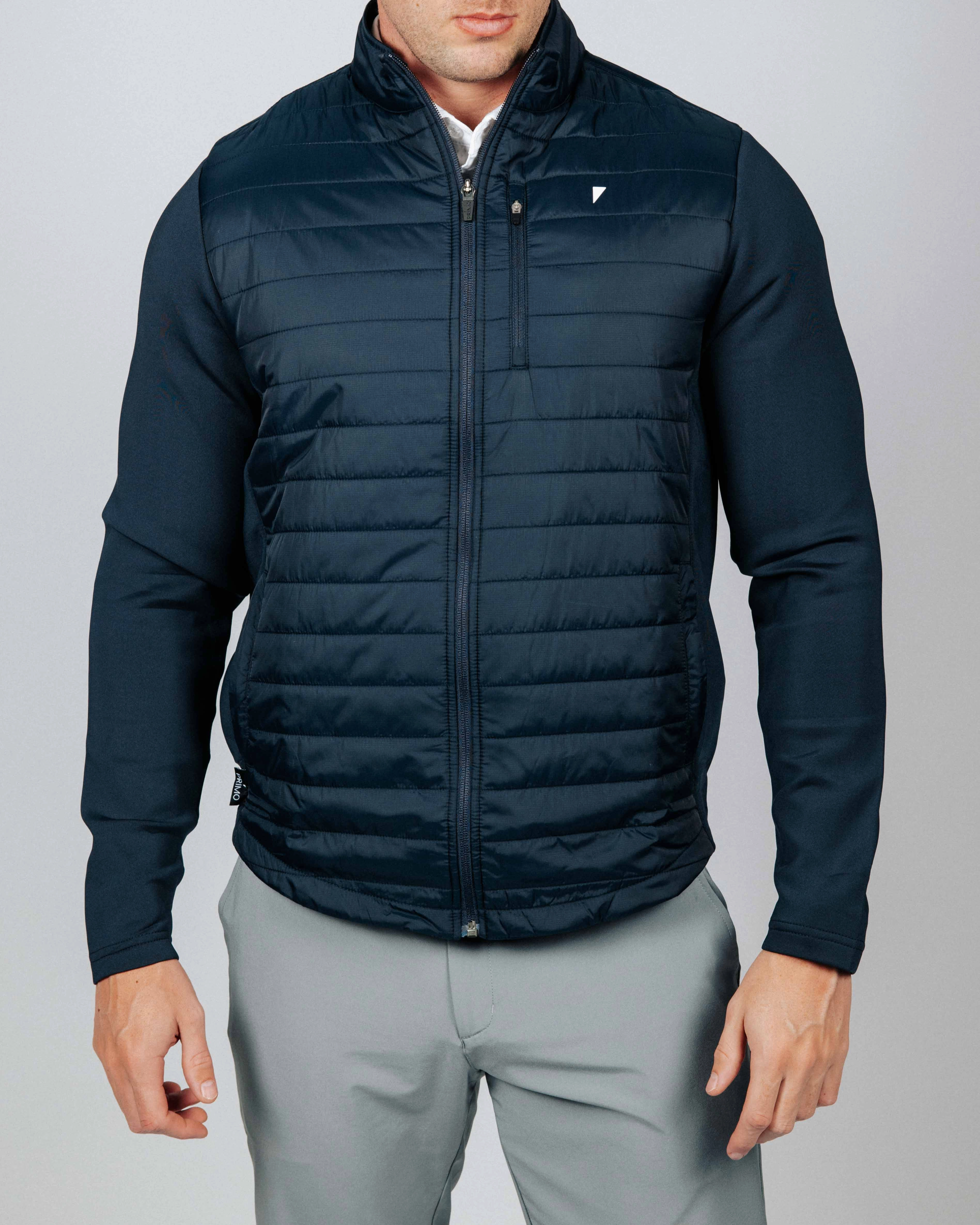 Navy Hybrid Jacket CompactPacking