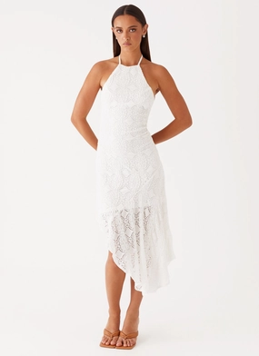 Smart Layering Sondela Maxi Dress - White