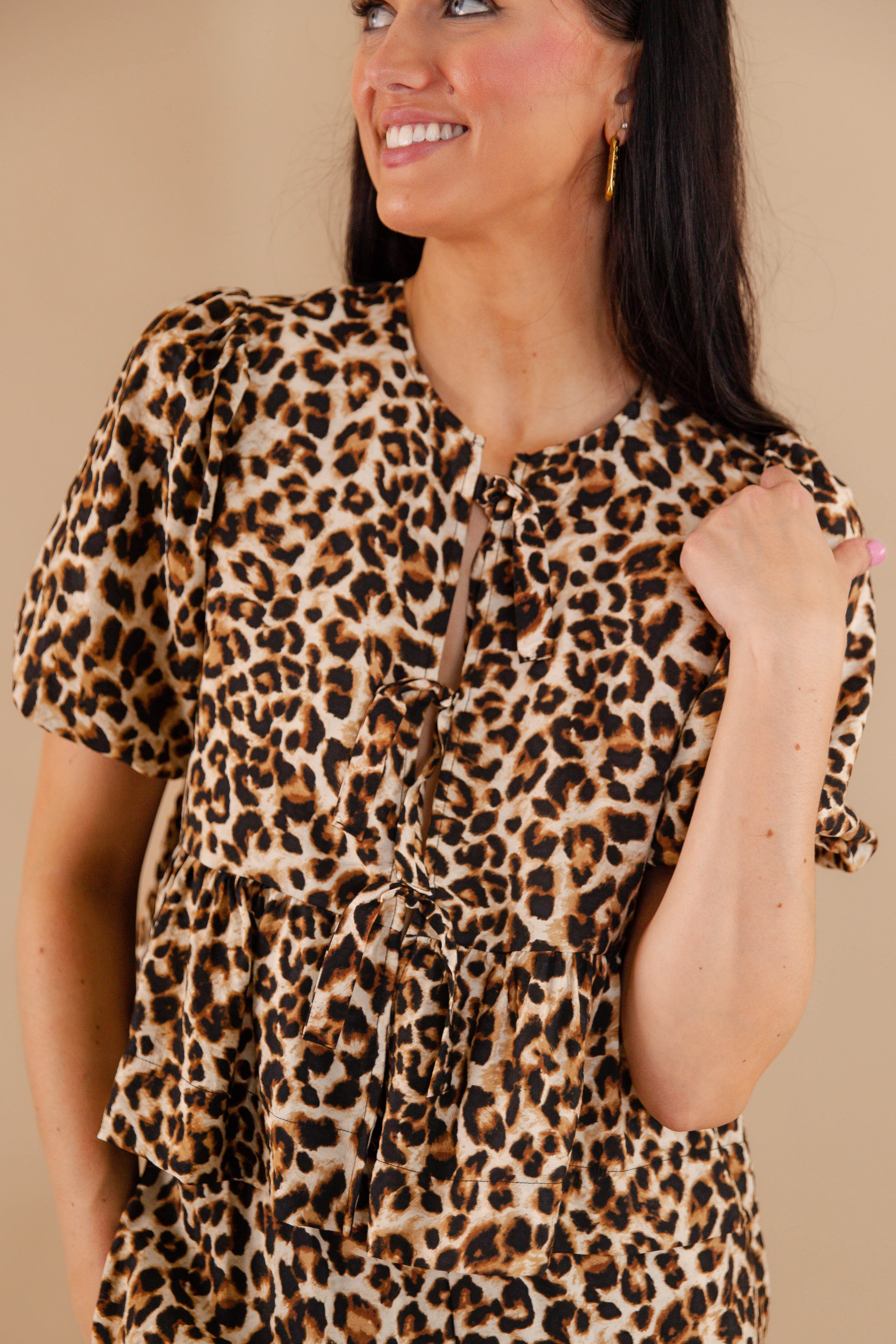 Distressed Texture Never Dramatic Blouse