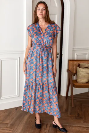 Emerson Fry Frances 3 Frill Dress Dress DoubleLayeredMaterial