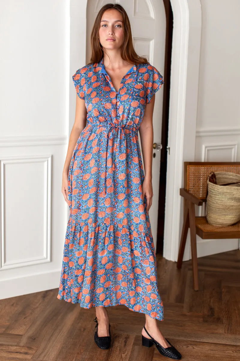 Emerson Fry Frances 3 Frill Dress Dress DoubleLayeredMaterial