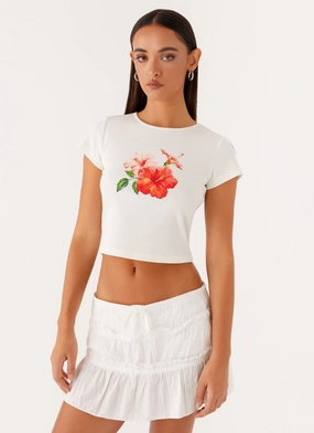 Nicolette Ruched Skort - White Cozy Feel