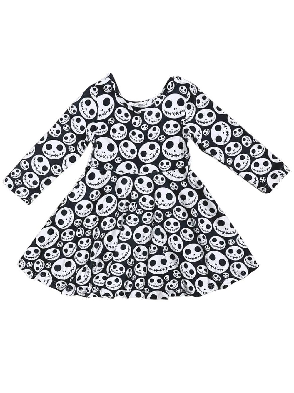 Nightmare Before Christmas Jack Skellington Girls Skater Dress
