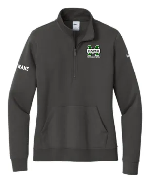 Nike Womens Fleece  1/2-Zip CAN-MARSHXC24-NKDX6720-Anthracite