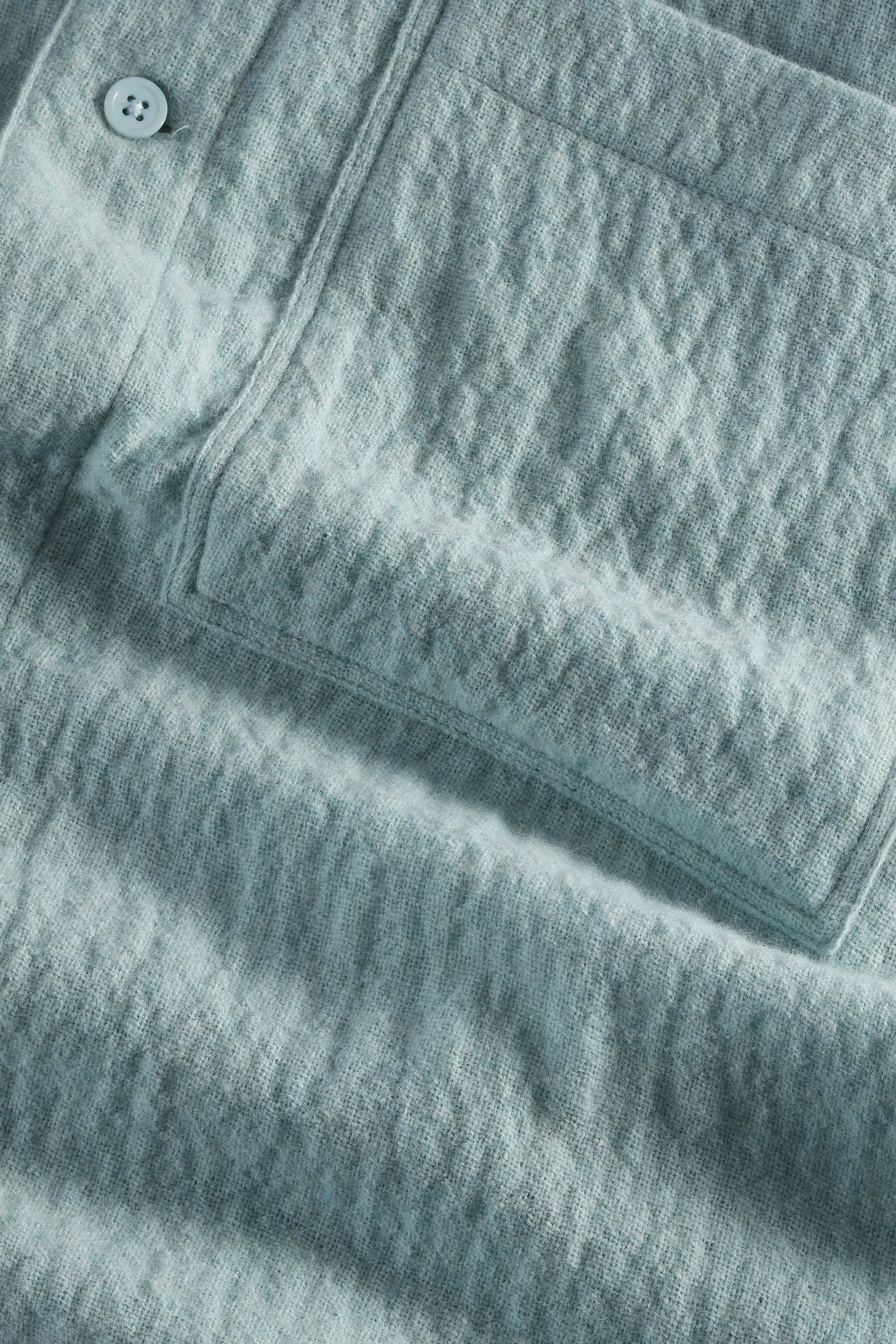 NN07 ADWIN 5366 WOOL BLEND OVERSHIRT - OLYMPIC BLUE