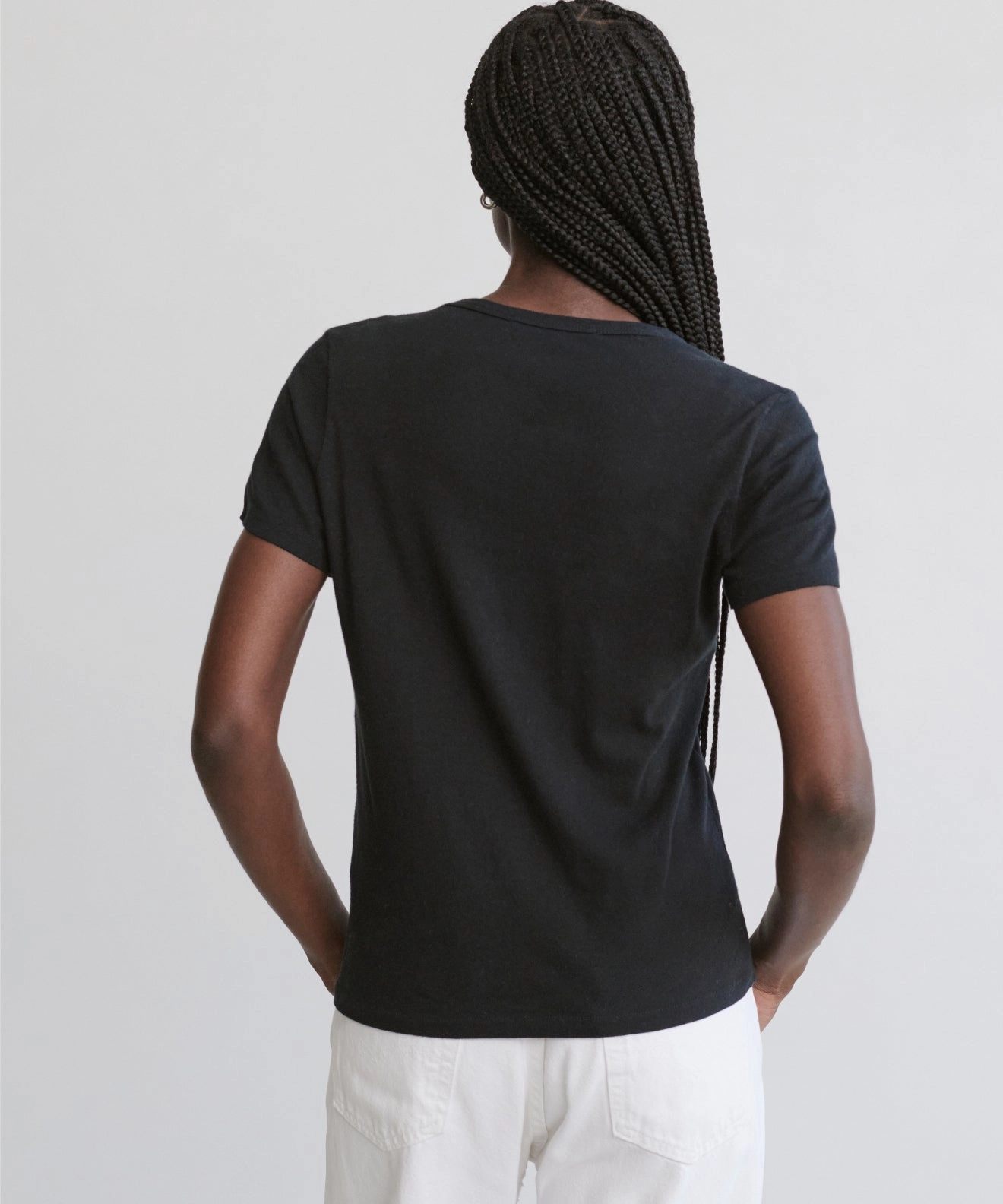 DurableZipper Cotton Slim Tee