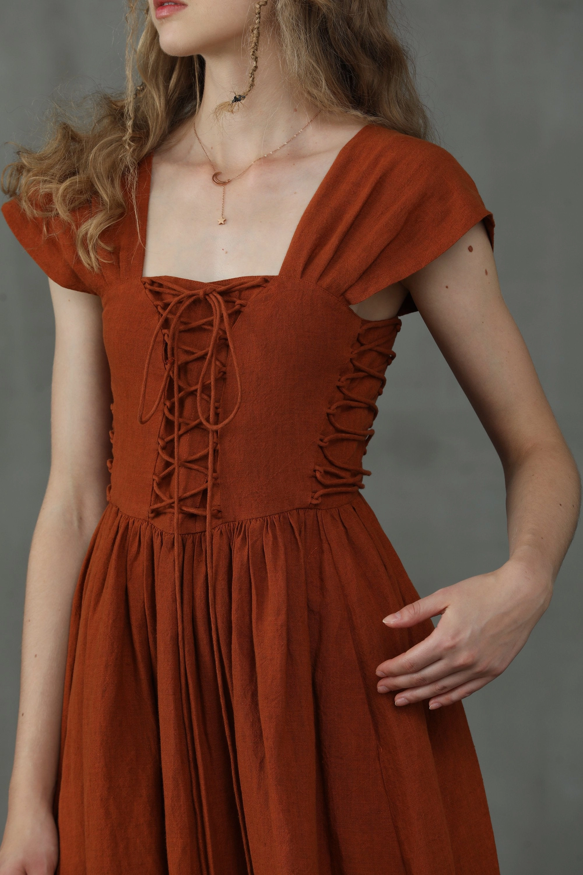 Glory 33 | Front Lace-up Dress Active Layers Quick Movement Wear